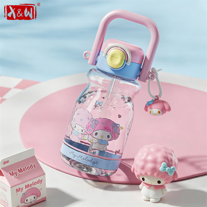 Outdoor Kid Friendly - X&W Sanrio Kuromi Kubek na Wodę