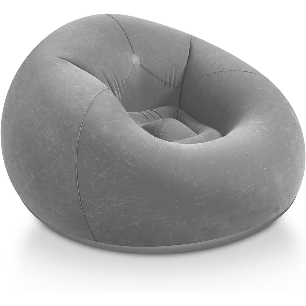 Kids Outdoor Bean Bag - Nadmuchiwane fotele typu bean bag, szara