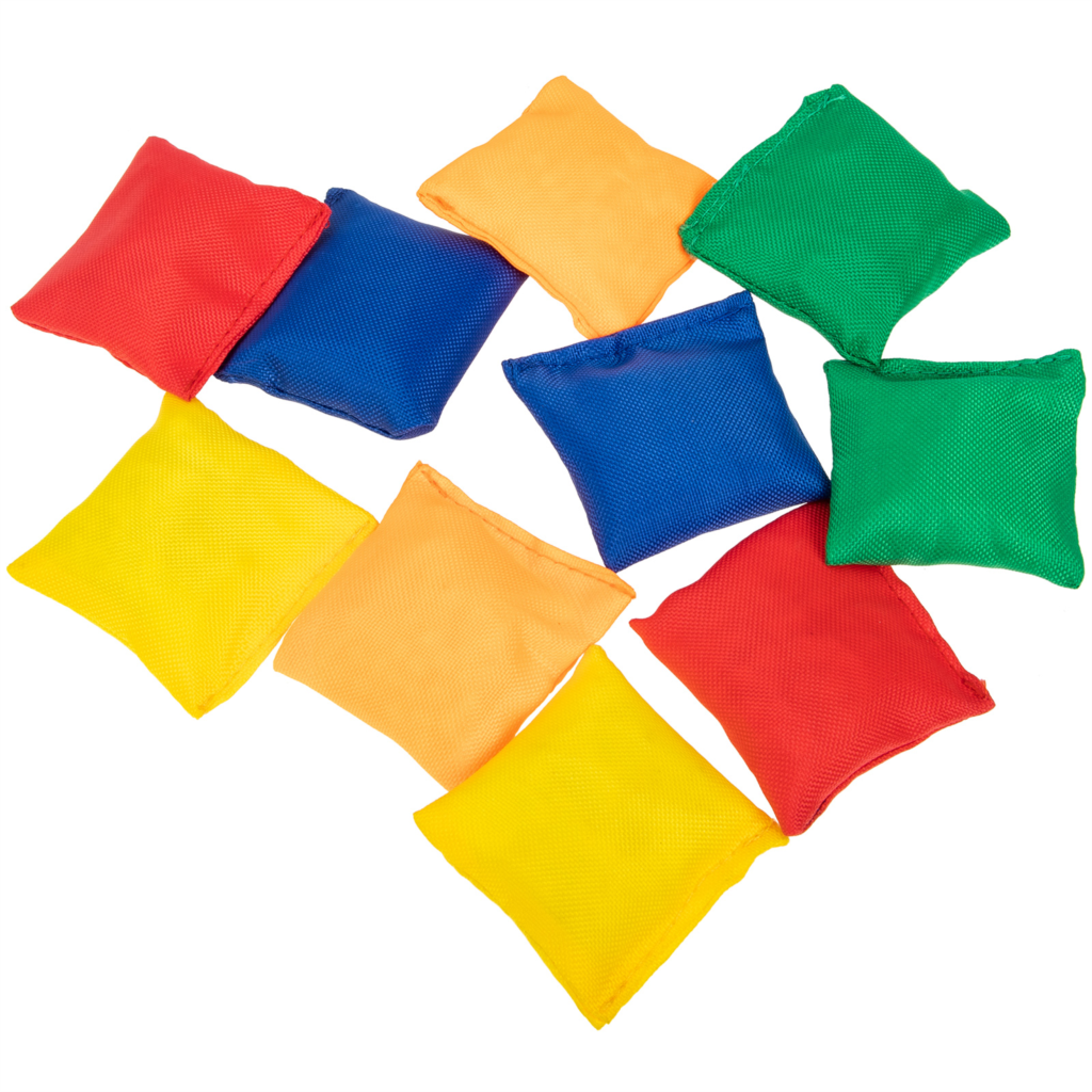 Kids Outdoor Bean Bag - 10 sztuk Mini woreczki fasolowe Kolorowy