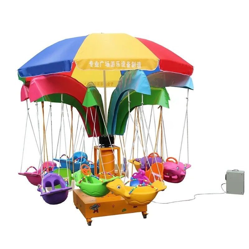 Kids Outdoor Music - Wyprzedaż! Karuzela końskie dla dzieci, huśtawka