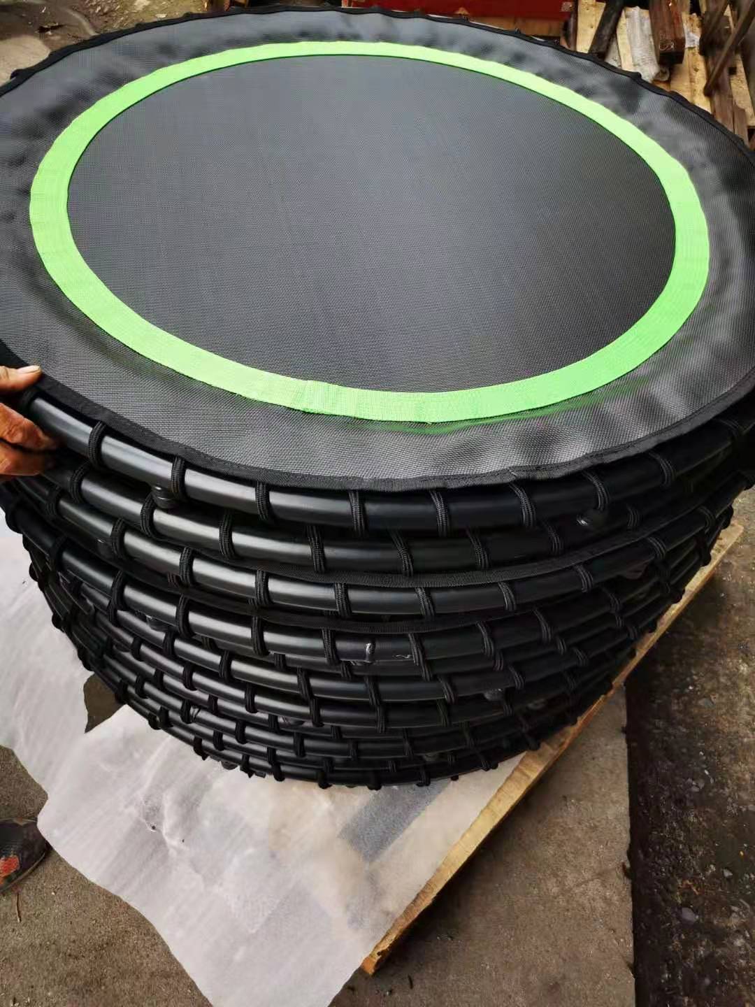 Kids Indoor Outdoor Trampoline - Klub Gimnastyczny Domowy Park Wewnętrzny Zewnętrzny