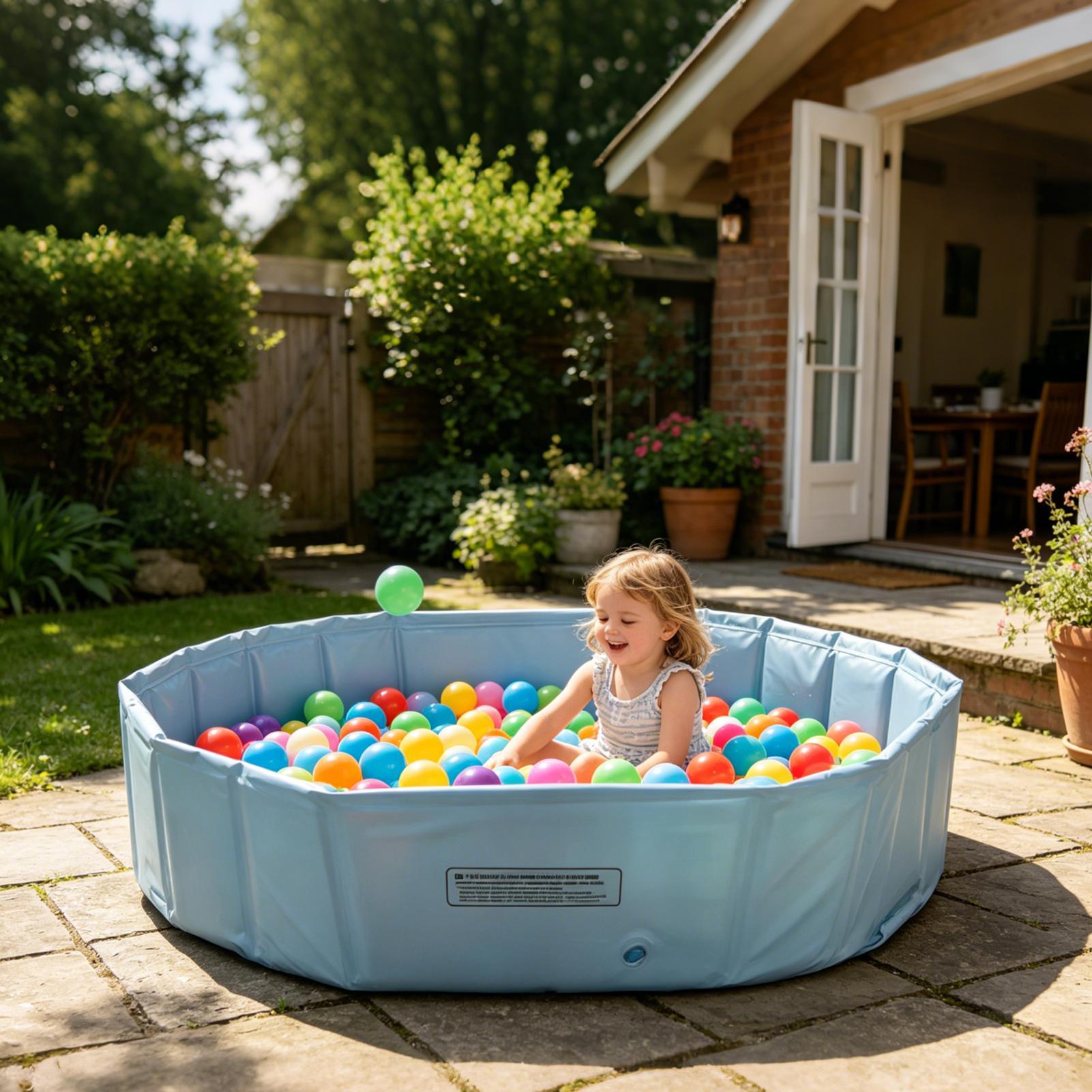 Outdoor Kid Friendly - Składany basen dla zwierząt na zewnątrz,