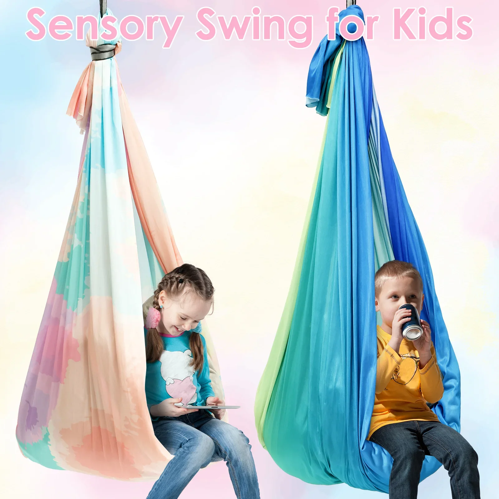 Kids Outdoor Lounge - Huśtawka sensoryczna Wygodny hamak sensoryczny dla