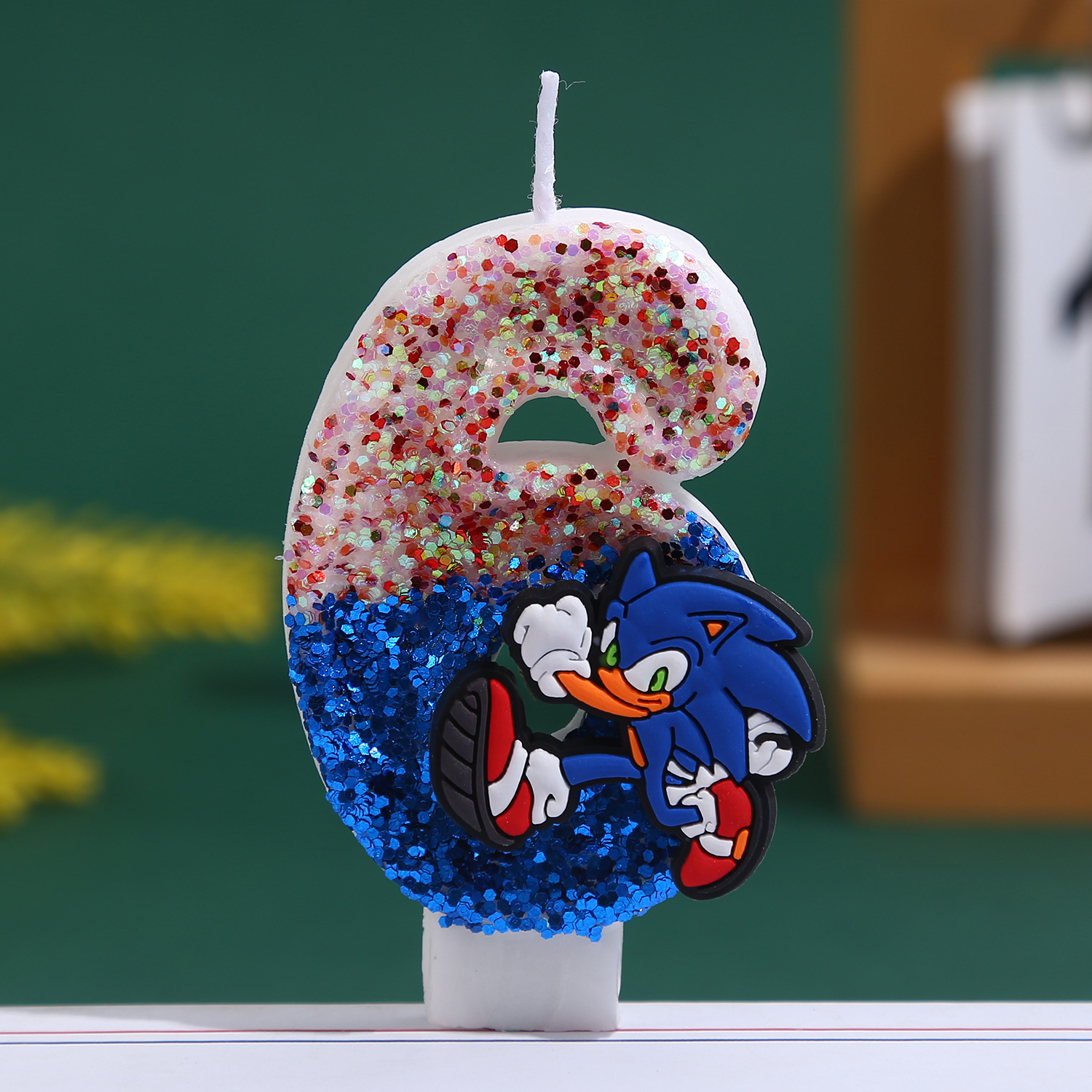 Kids Outdoor Kitchen Accessories - Niebieskie świece Sonices 0-9 Cyfry Urodzinowe