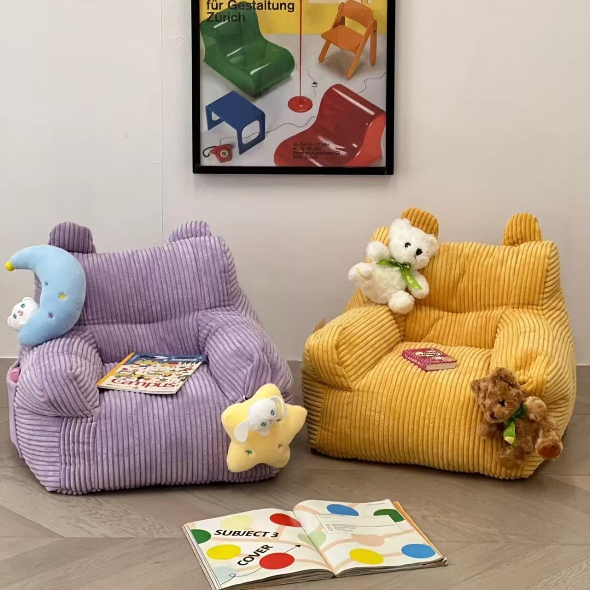 Kids Outdoor Lounge - Krzesło wypoczynkowe dla dzieci Princess Cloud