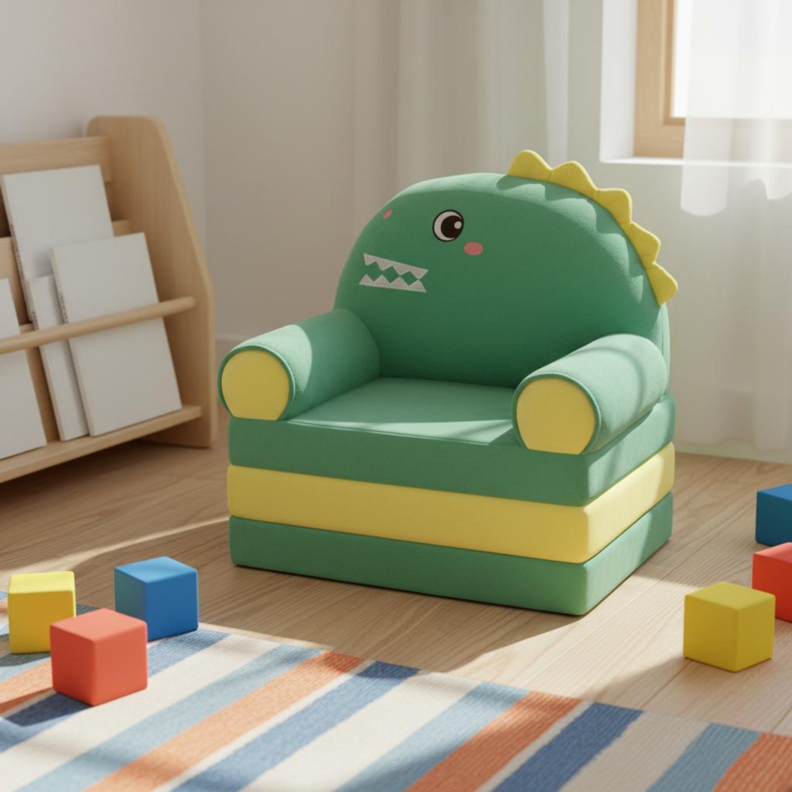 Kids Outdoor Lounge - Składana sofa dla dzieci, rozkładany fotel