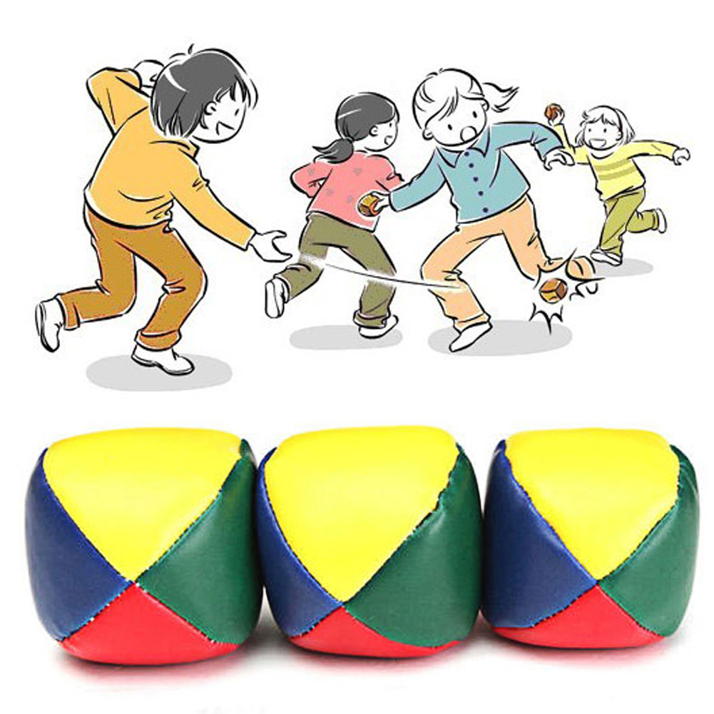 Kids Outdoor Bean Bag - 3 szt. Piłki do żonglerki klasyczna