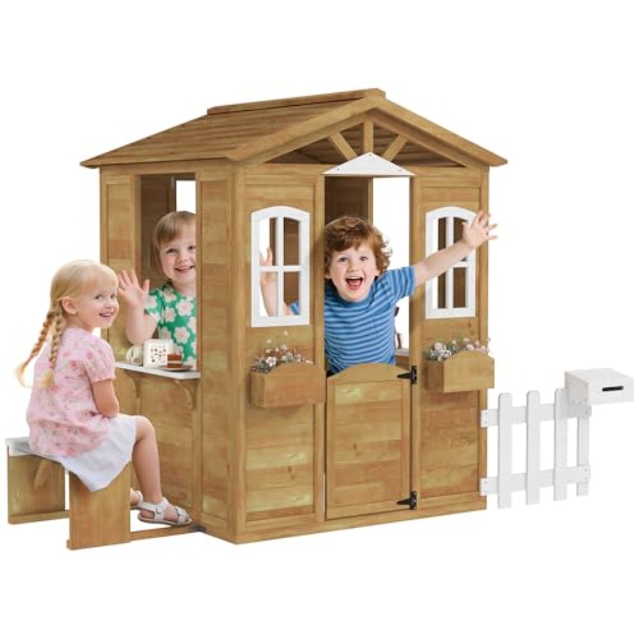 Kids Outdoor Nature Play - Domek do zabawy na zewnątrz dla