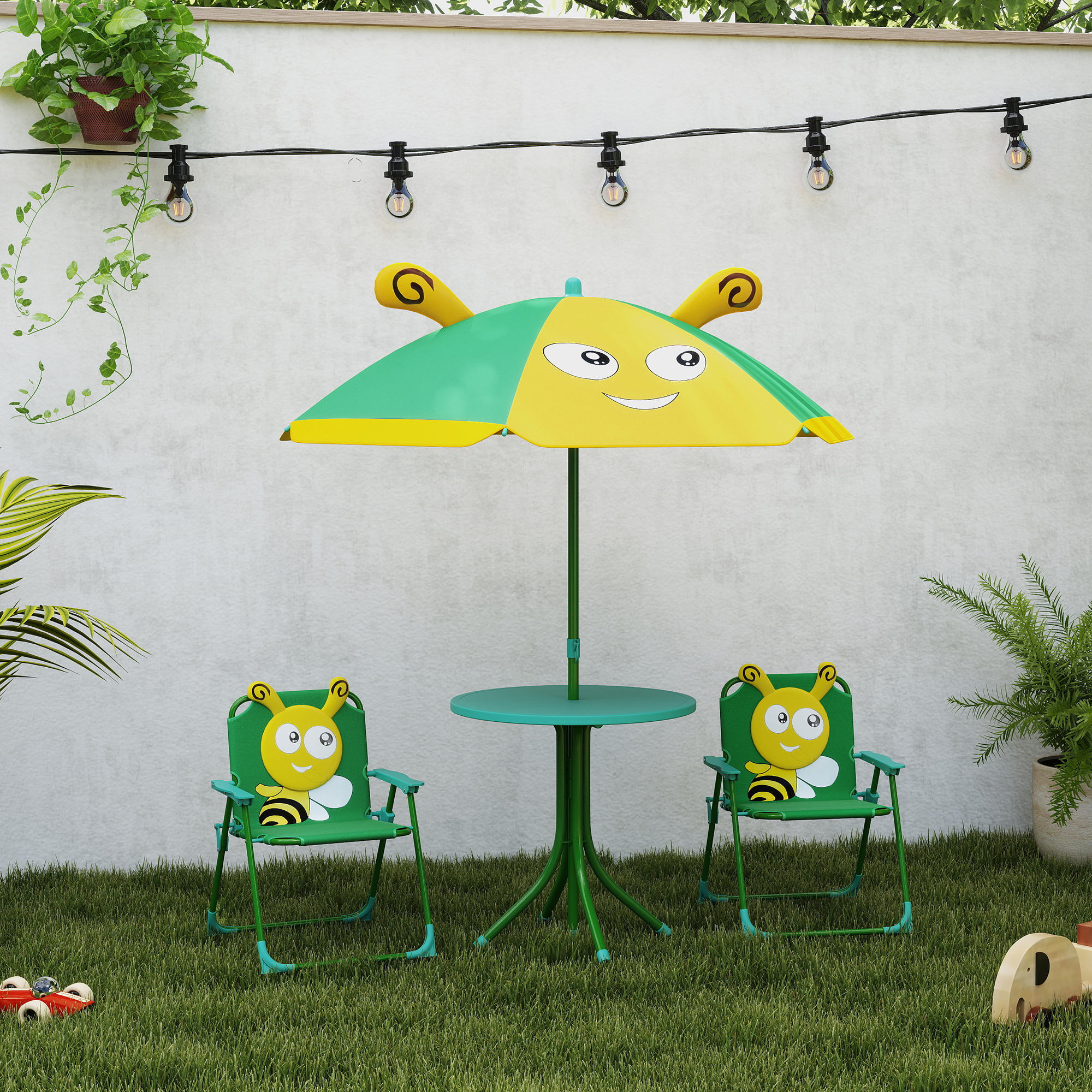 Zestaw stolika i krzeseł pikni – Kids Outdoor Umbrella Chair recenzja i cena
