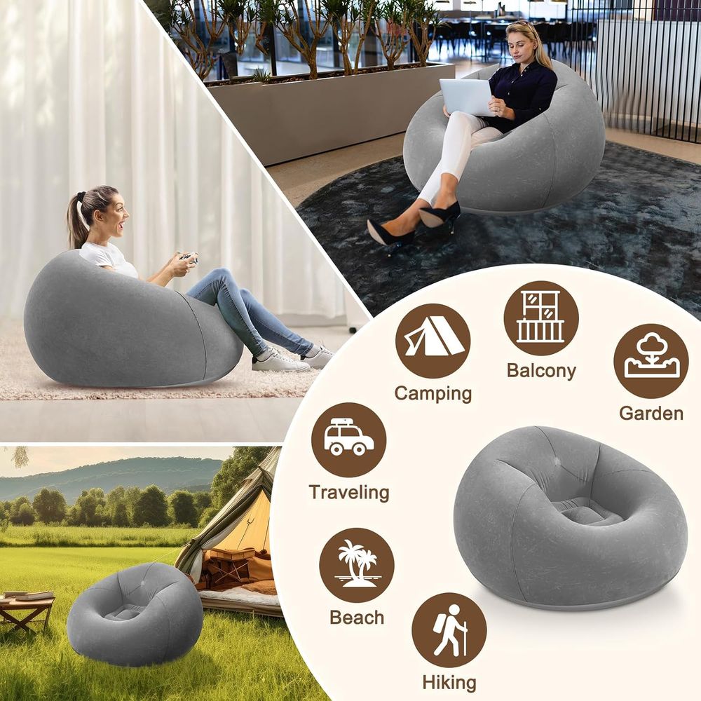 Nadmuchiwane fotele typu bean  – Kids Outdoor Bean Bag recenzja i cena
