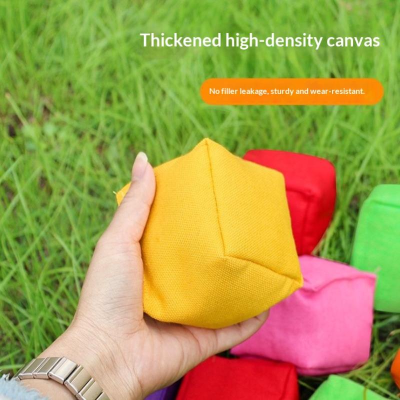Kolorowe Mini Pufy z Tkaniny P – Kids Outdoor Bean Bag recenzja i cena