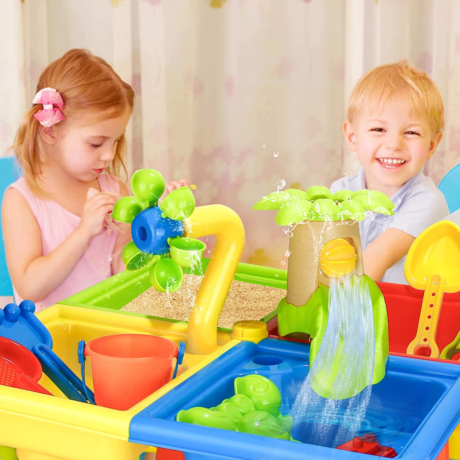 Stół plażowy z piaskiem zabawk – Kids Outdoor Nature Play recenzja i cena
