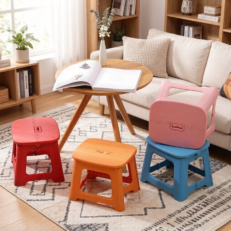Składany plastikowy stołek 2 s – Kids Outdoor Foldable Chair recenzja i cena