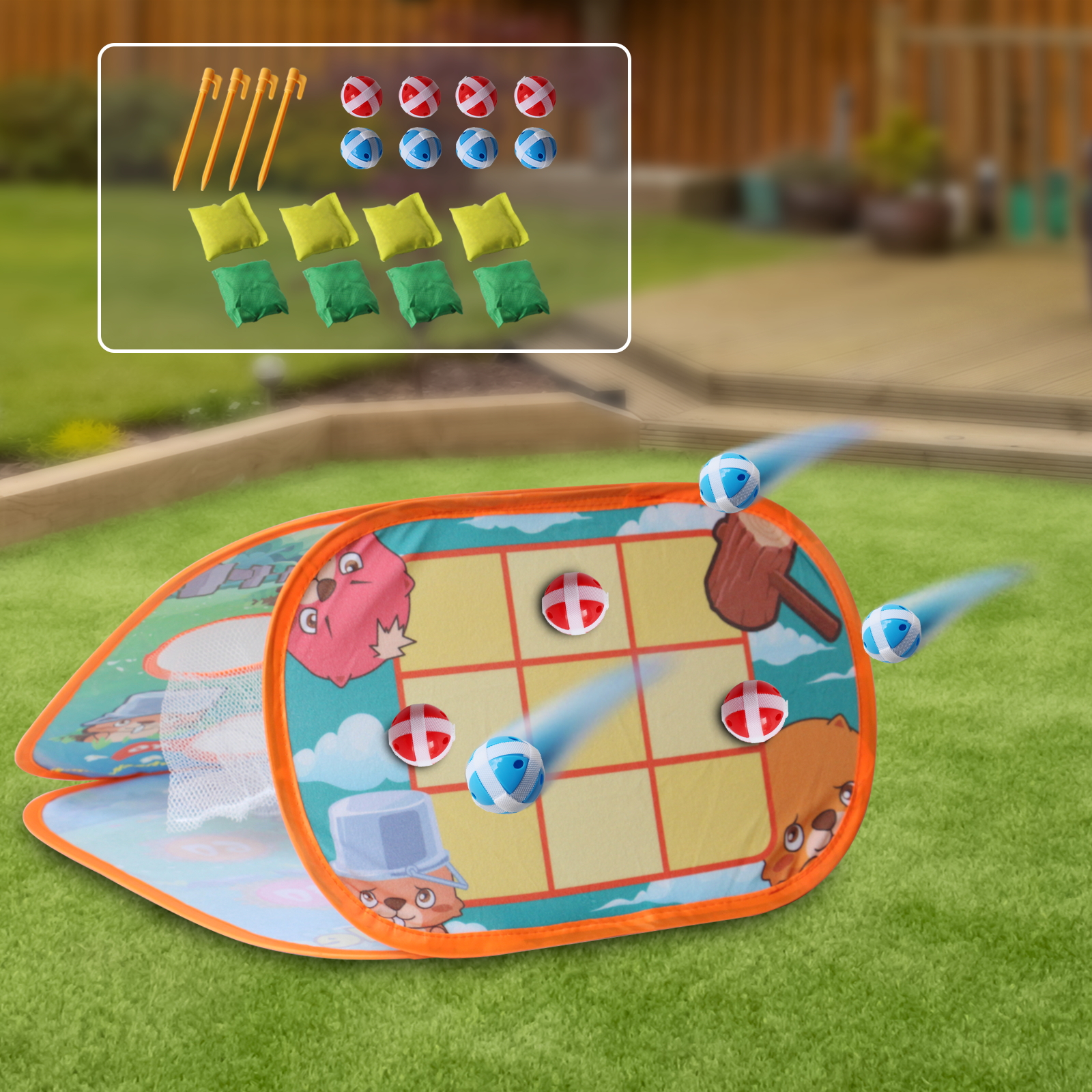 3 w 1 Gra w rzucanie woreczkam – Kids Outdoor Bean Bag recenzja i cena