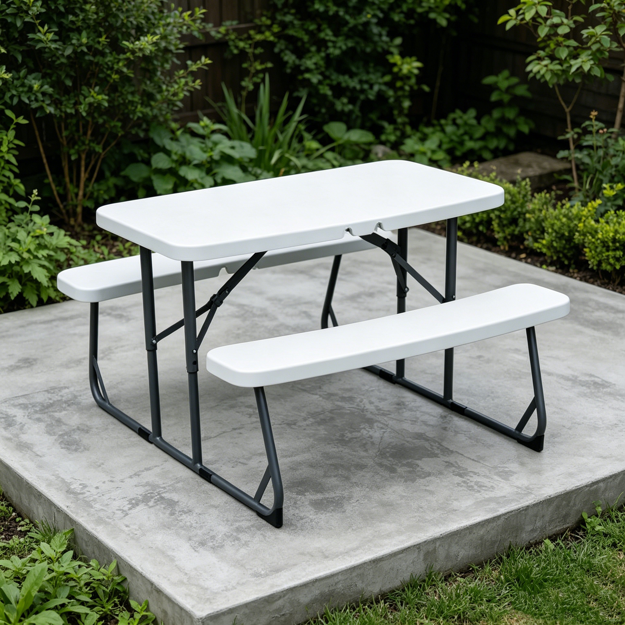 Zestaw składany plastikowy stó – Kids Outdoor Folding Table recenzja i cena