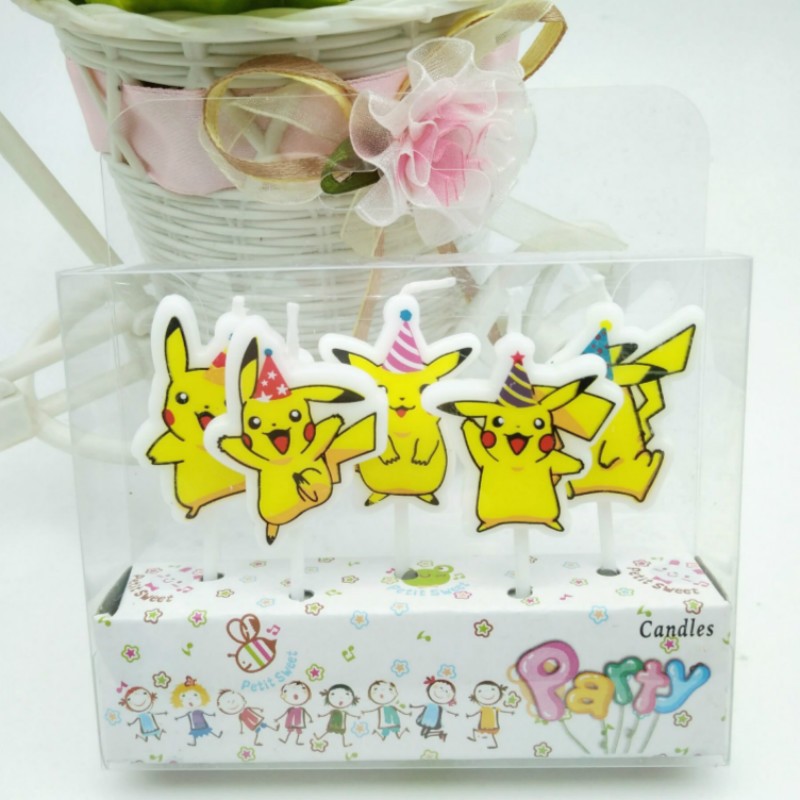 5 sztuk/partia Pokemon świeca  – Kids Outdoor Kitchen Accessories recenzja i cena