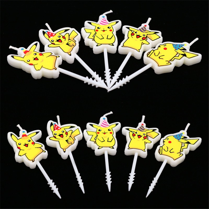 5 sztuk/partia Pokemon świeca  – Kids Outdoor Kitchen Accessories recenzja i cena