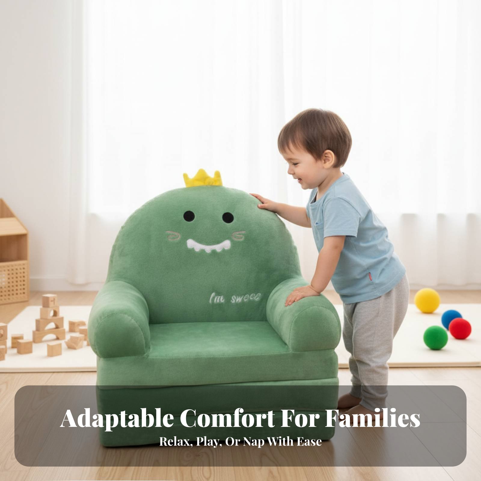Rozkładana sofa z funkcją tran – Kids Outdoor Lounge recenzja i cena