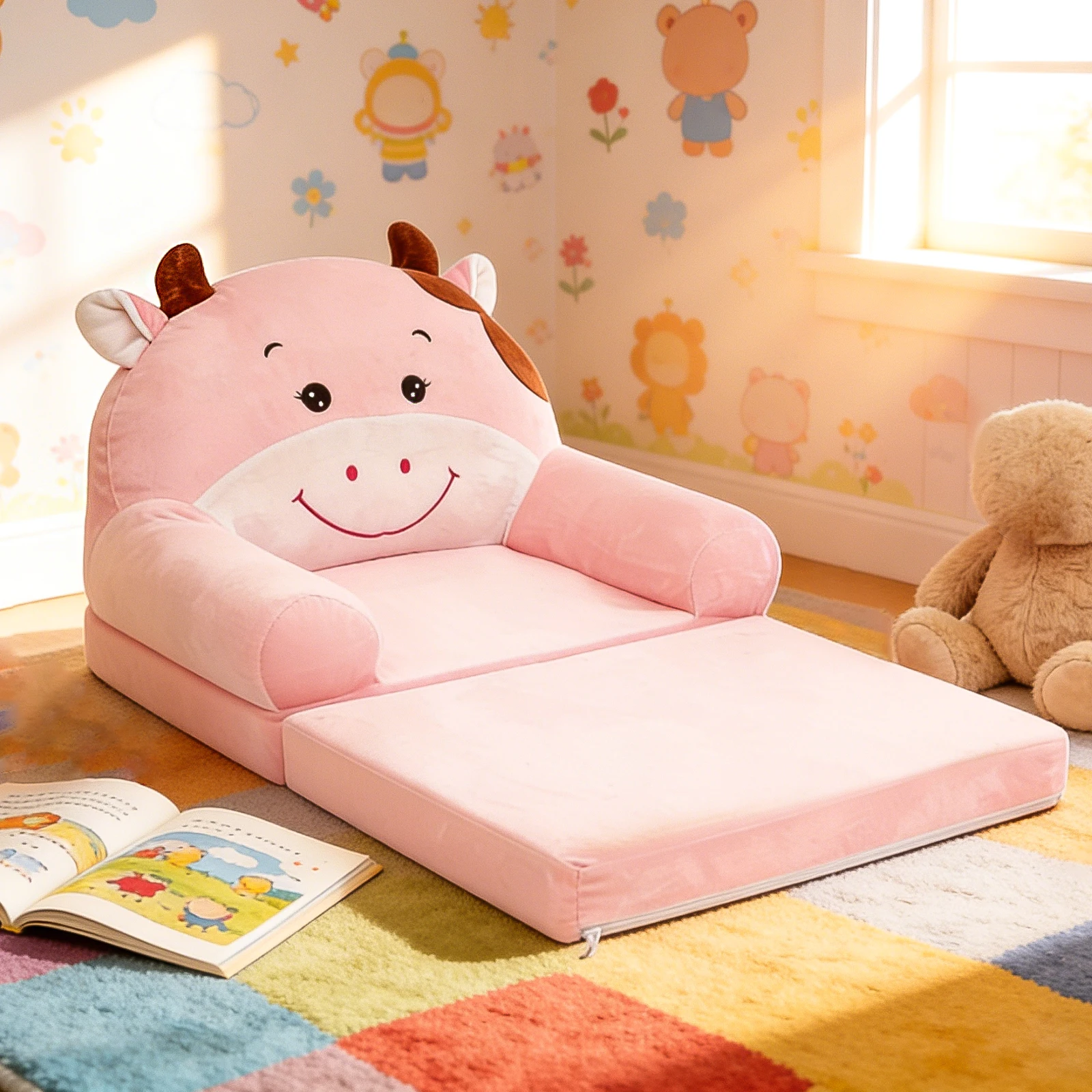 Składana sofa dla dzieci, fote – Kids Outdoor Lounge recenzja i cena