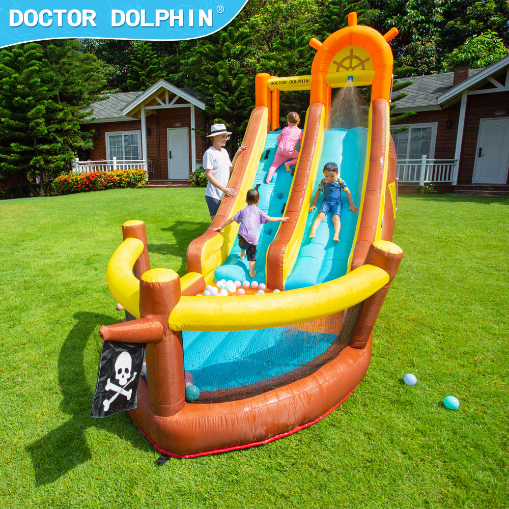 Doktor Delfin Statek Piracki Z – Kids Outdoor Playground recenzja i cena