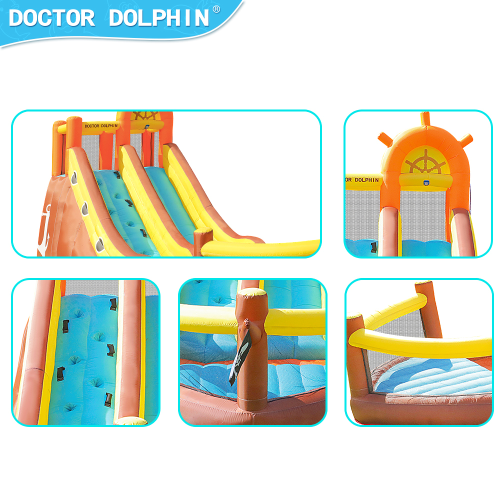 Doktor Delfin Statek Piracki Z – Kids Outdoor Playground recenzja i cena