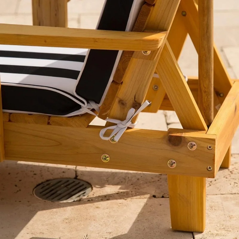 Krzesło ogrodowe drewniane, me – Kids Outdoor Umbrella Chair recenzja i cena