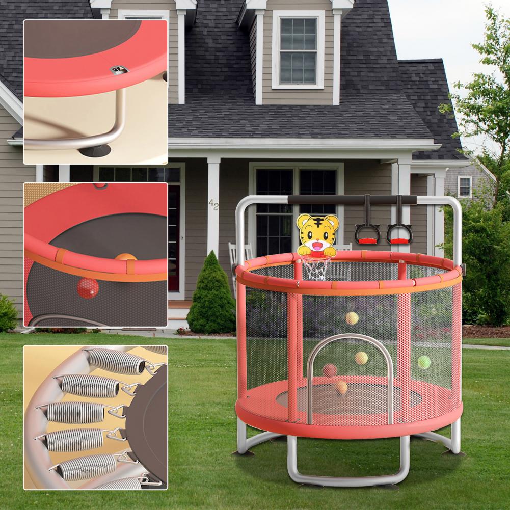 Trampolina dla dzieci, regulow – Kids Indoor Outdoor Trampoline recenzja i cena