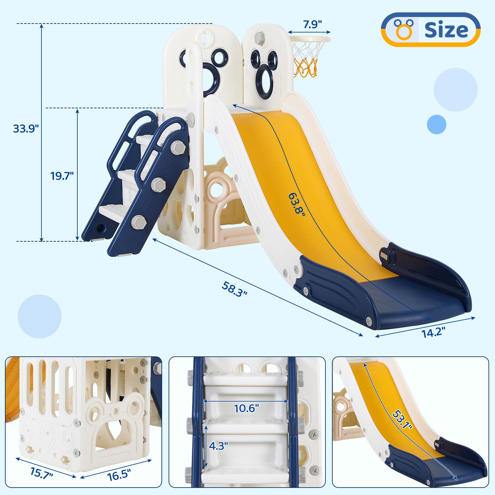 Zestaw do zabawy dla maluchów  – Kids Outdoor Playground recenzja i cena