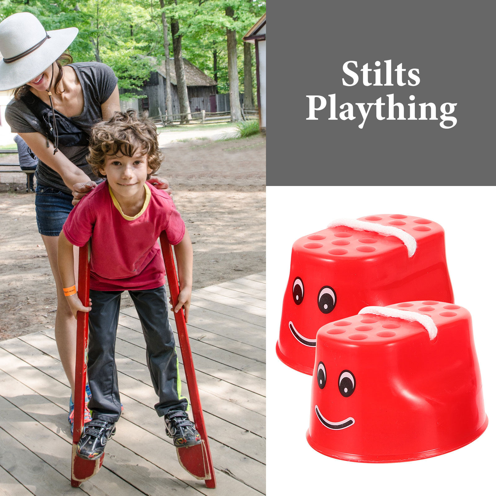 2 pary dziecięcych szczudeł do – Kids Outdoor Playground recenzja i cena