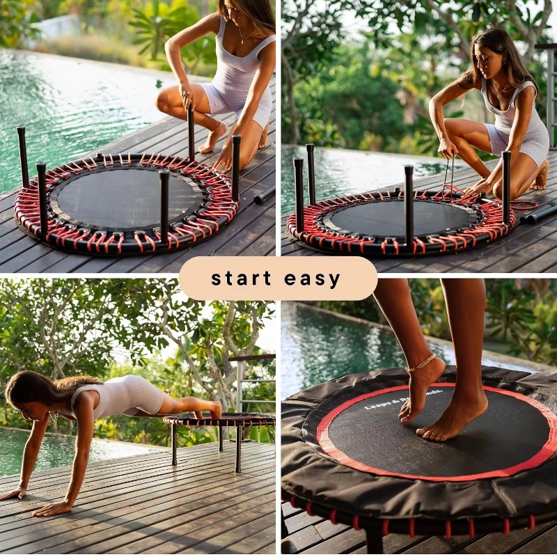 Trampolina fitness 40-48 cali  – Kids Indoor Outdoor Trampoline recenzja i cena
