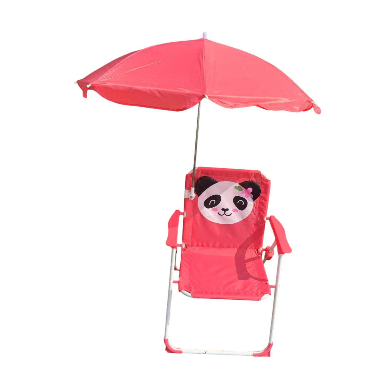 Dziecięce krzesełka plażowe z  – Kids Outdoor Umbrella Chair recenzja i cena