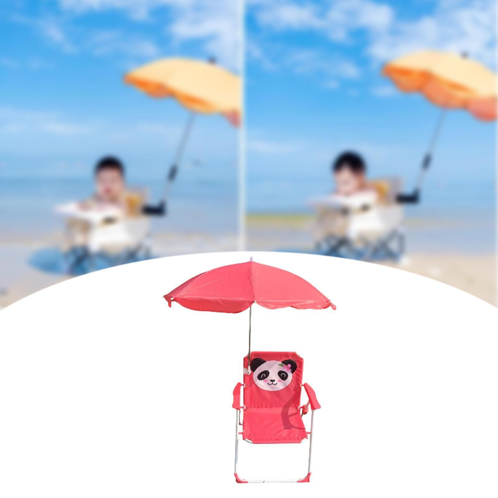 Dziecięce krzesełka plażowe z  – Kids Outdoor Umbrella Chair recenzja i cena