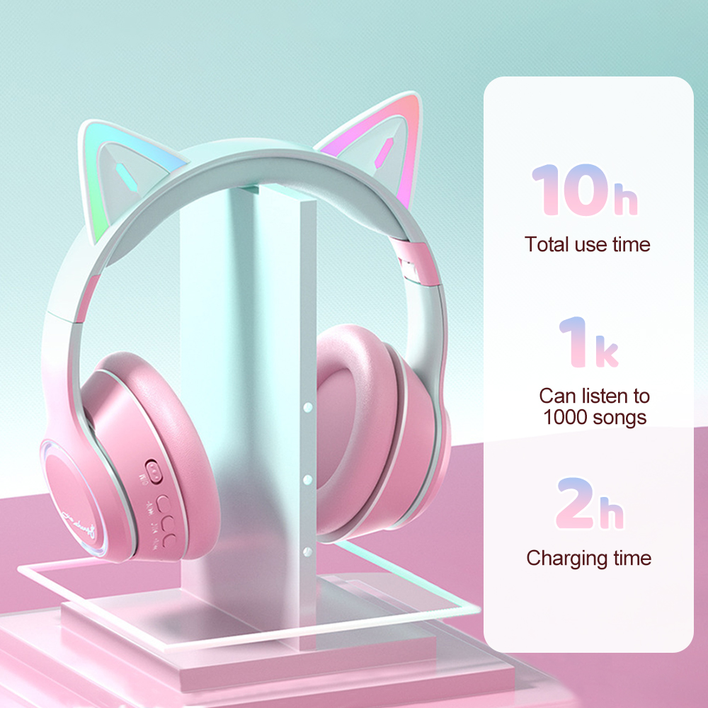 Słuchawki Bluetooth z kocimi u – Kids Outdoor Music recenzja i cena