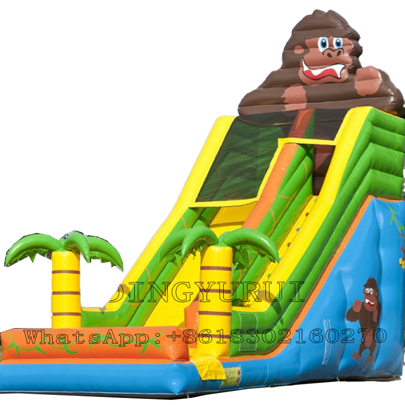 Duża dmuchana zjeżdżalnia na z – Outdoor Kid Friendly recenzja i cena