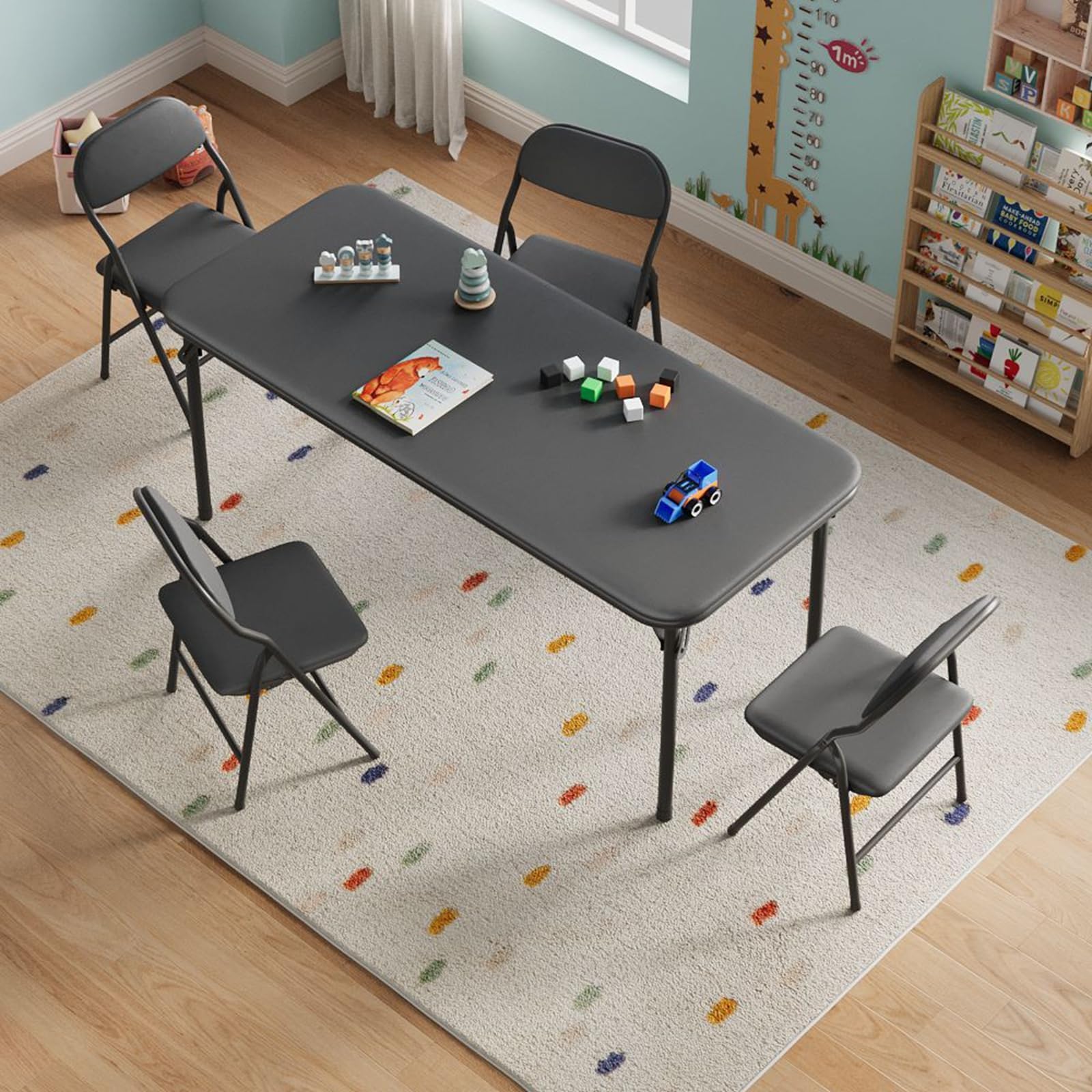 Prostokątny składany stół 47 c – Kids Outdoor Folding Table recenzja i cena