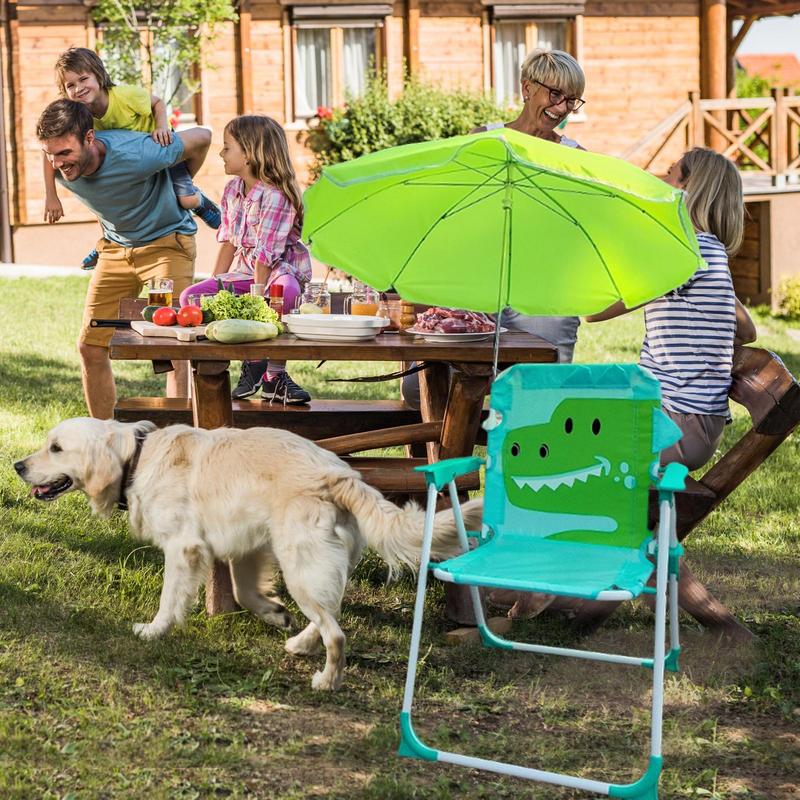 Krzesło kempingowe dla dzieci  – Kids Outdoor Umbrella Chair recenzja i cena