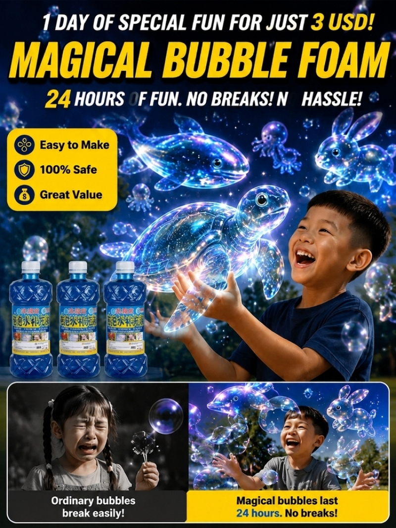 Woda do robienia baniek mydlan – Outdoor Kid Friendly recenzja i cena
