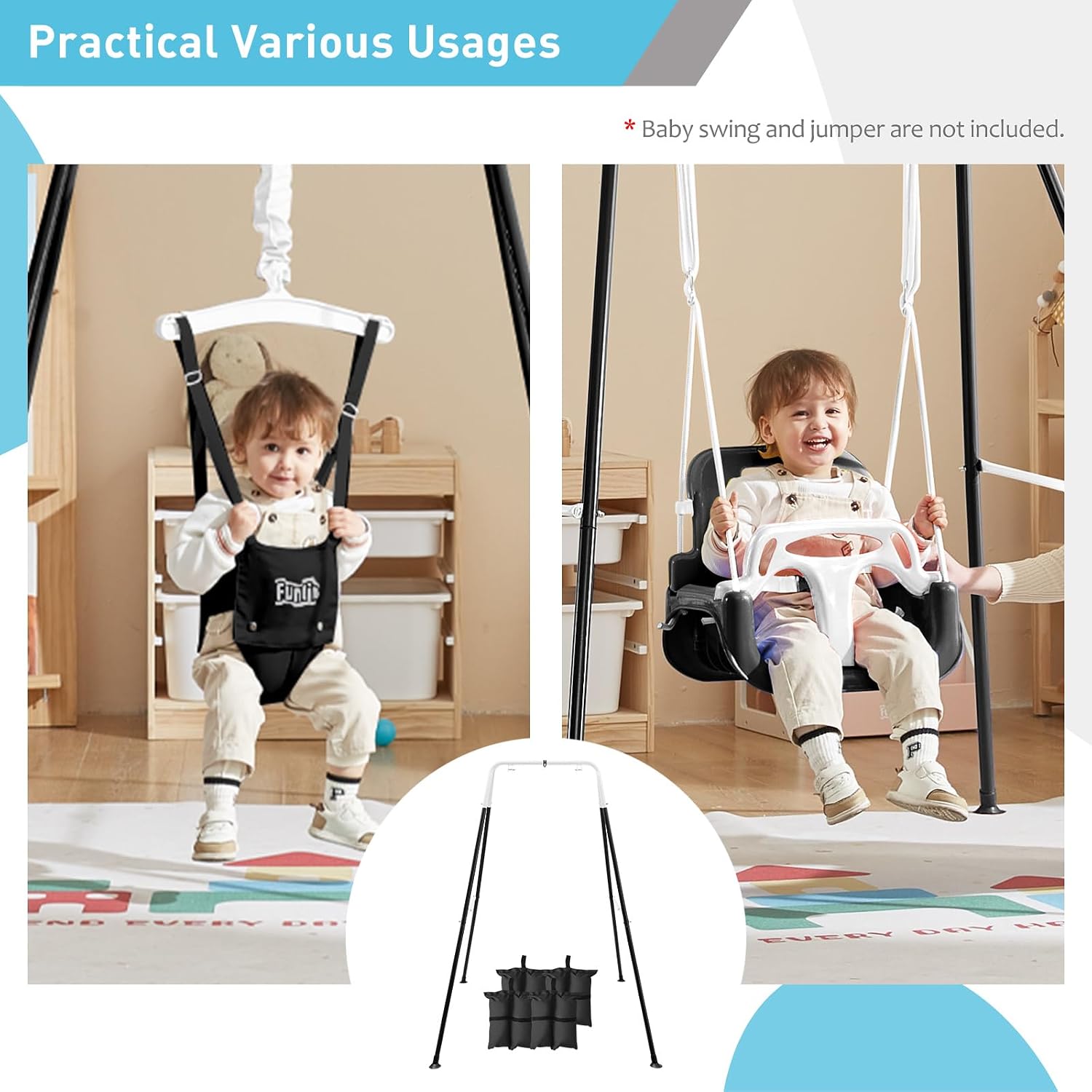 Składany stojak do huśtawki dl – Kids Outdoor Foldable Chair recenzja i cena