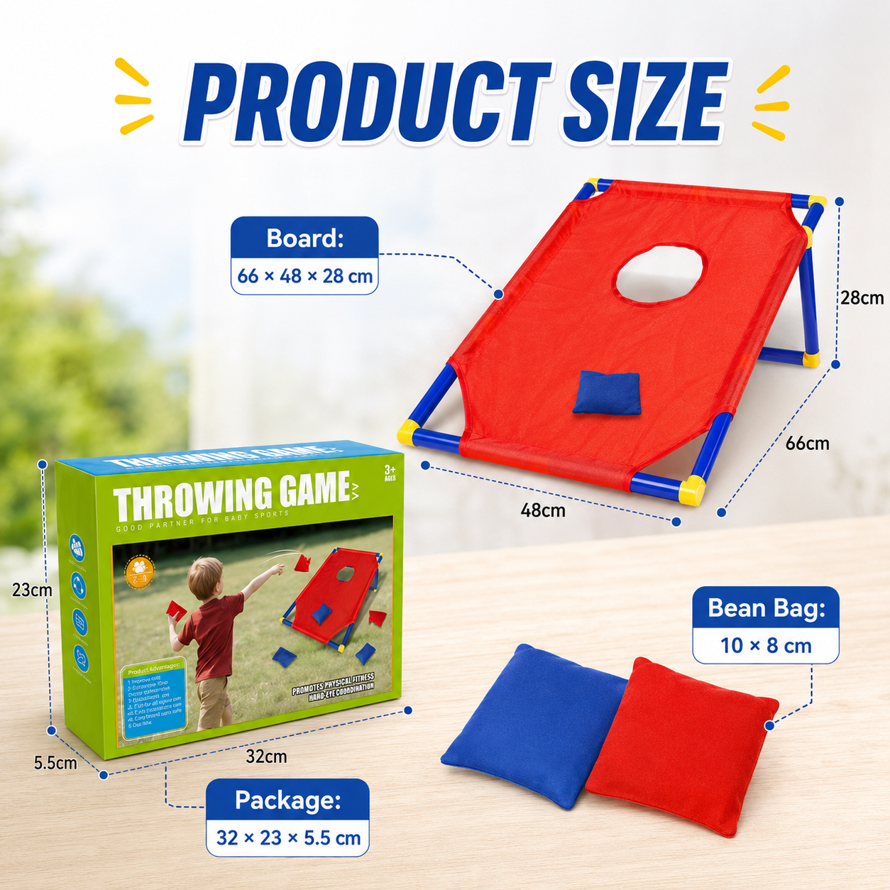 Zestaw do gry w rzucanie worec – Kids Outdoor Bean Bag recenzja i cena