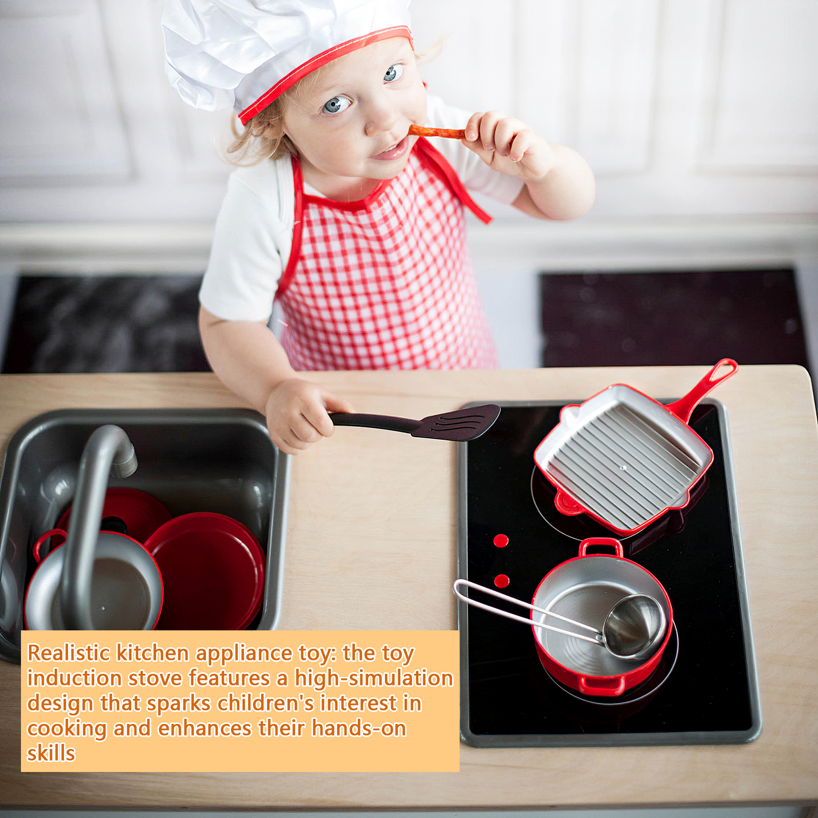 Zabawka Kuchenna dla Dzieci Re – Kids Outdoor Kitchen Accessories recenzja i cena