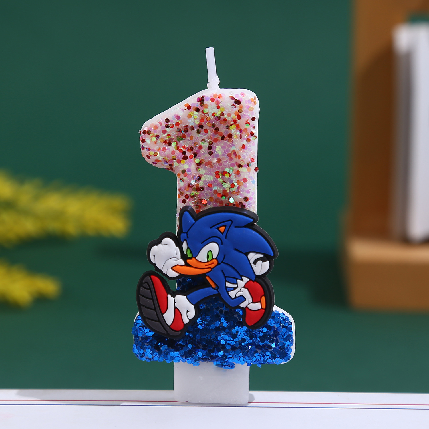 Niebieskie świece Sonices 0-9  – Kids Outdoor Kitchen Accessories recenzja i cena