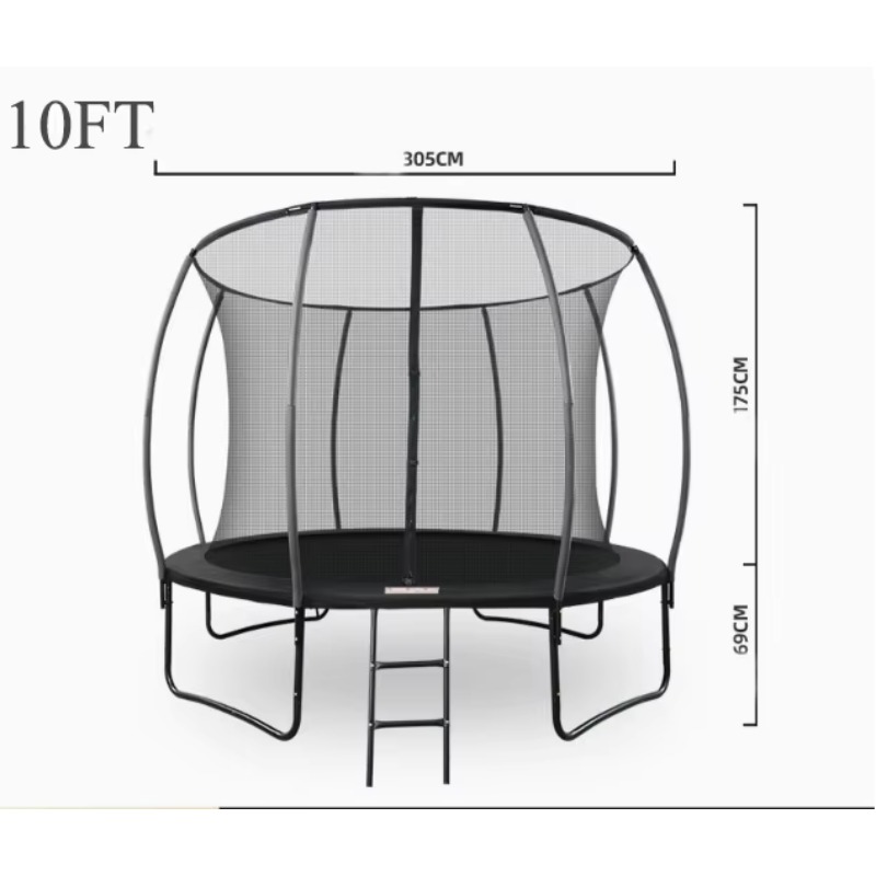 Duża trampolina do ogrodu, do  – Kids Indoor Outdoor Trampoline recenzja i cena