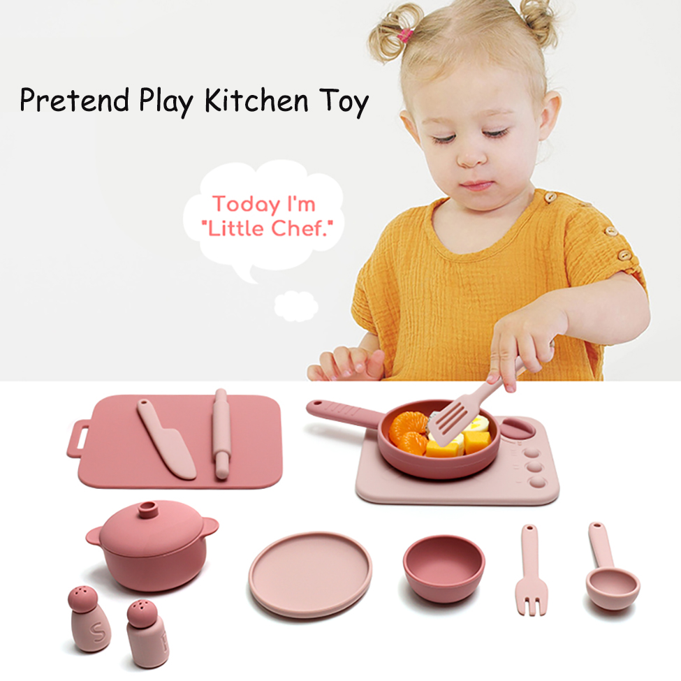 13-częściowy silikonowy zestaw – Kids Outdoor Kitchen Accessories recenzja i cena