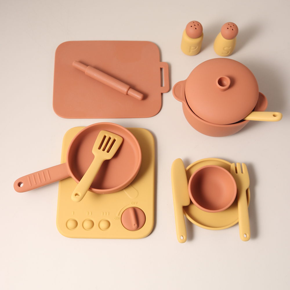 13-częściowy silikonowy zestaw – Kids Outdoor Kitchen Accessories recenzja i cena