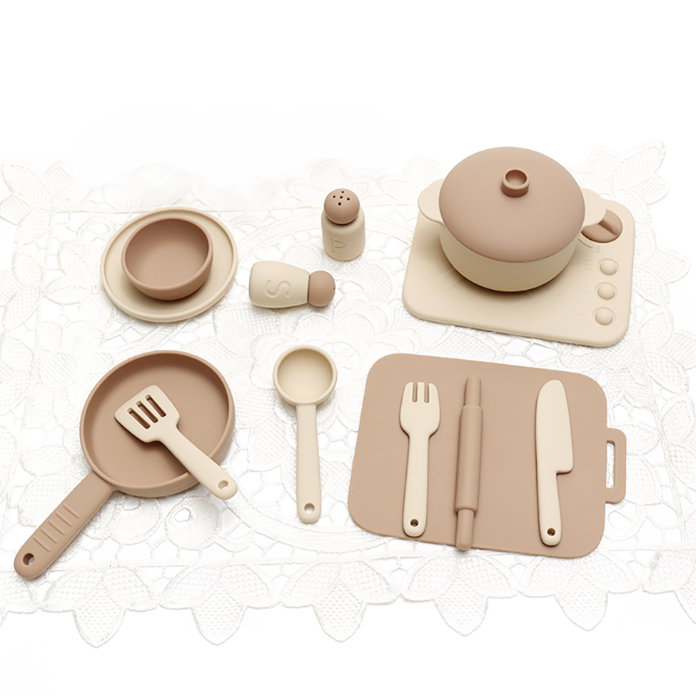 13-częściowy silikonowy zestaw – Kids Outdoor Kitchen Accessories recenzja i cena