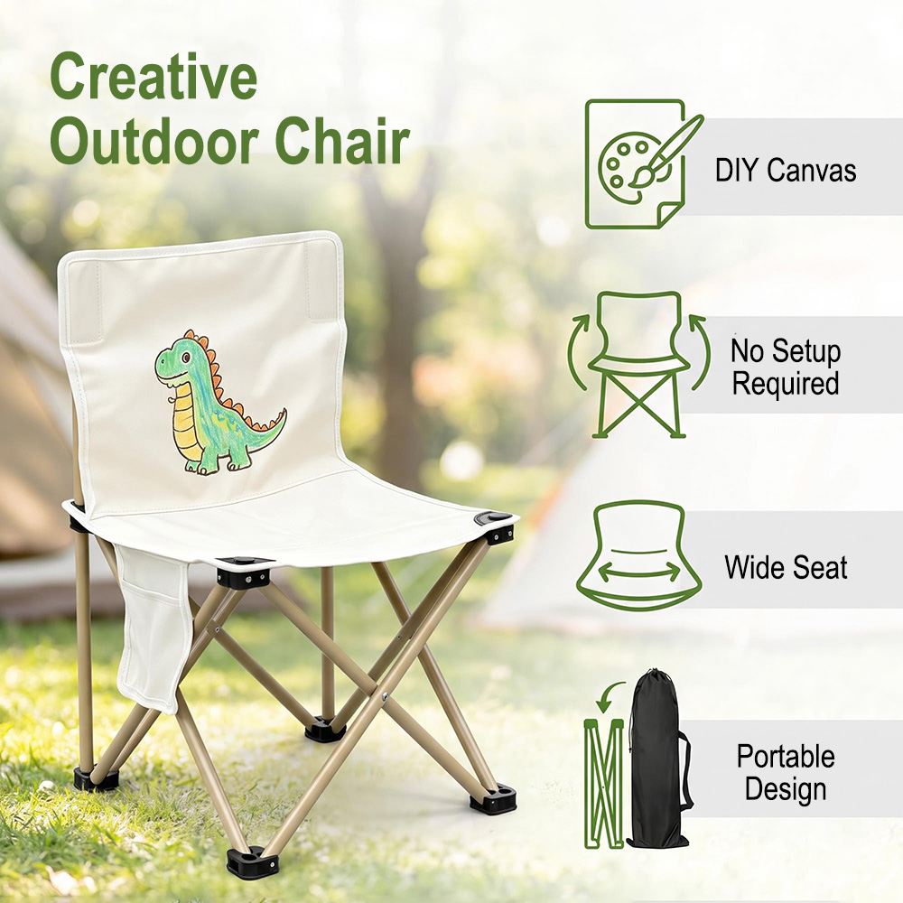 Składane krzesełko dla dzieci  – Kids Outdoor Foldable Chair recenzja i cena