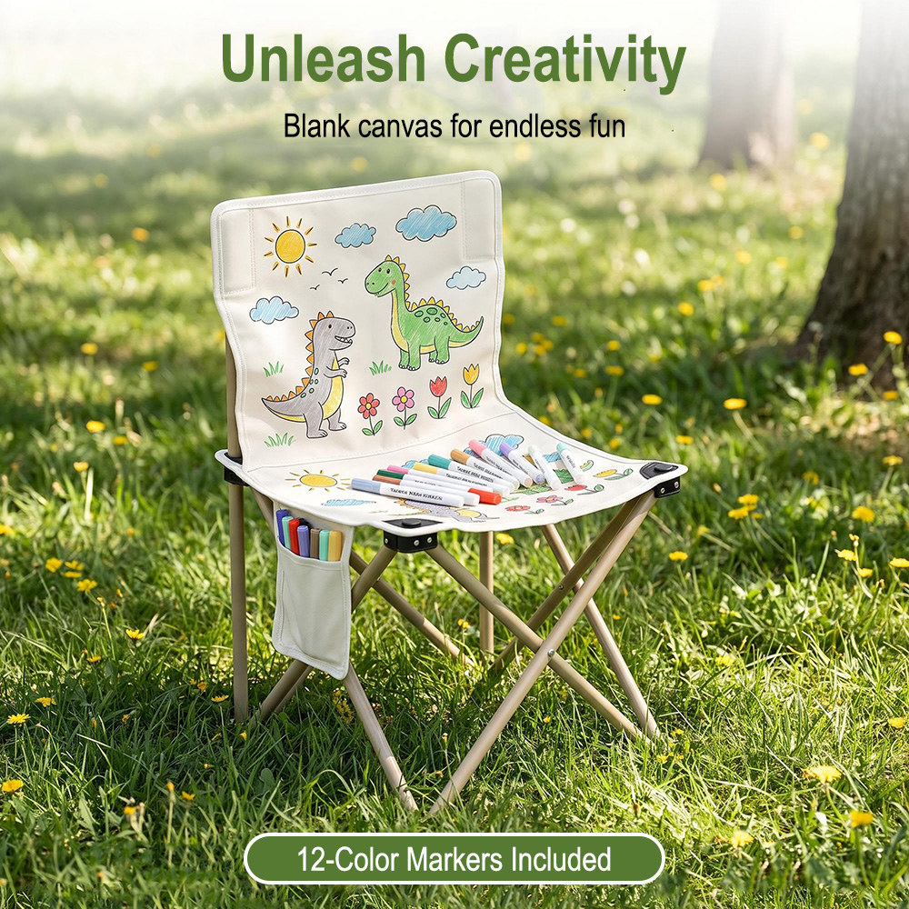 Składane krzesełko dla dzieci  – Kids Outdoor Foldable Chair recenzja i cena