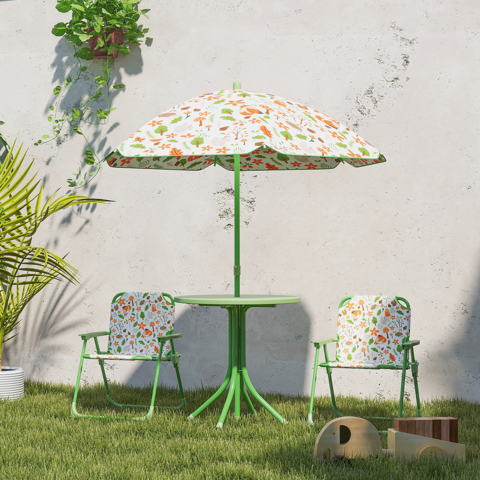 Zestaw stolika i krzeseł pikni – Kids Outdoor Umbrella Chair recenzja i cena