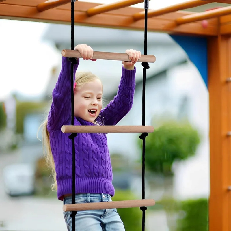 Drabinka sznurkowa dla dzieci  – Kids Outdoor Clubhouse recenzja i cena