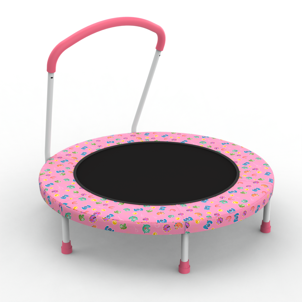 36-calowa mini trampolina dla  – Kids Indoor Outdoor Trampoline recenzja i cena